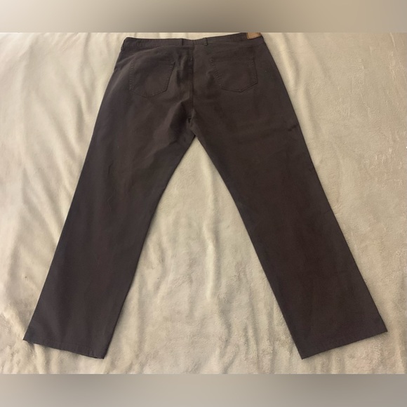 Peter Millar Ultimate Sateen Five-Pocket Pants Chestnut Brown Men Size 42 - Picture 5 of 11